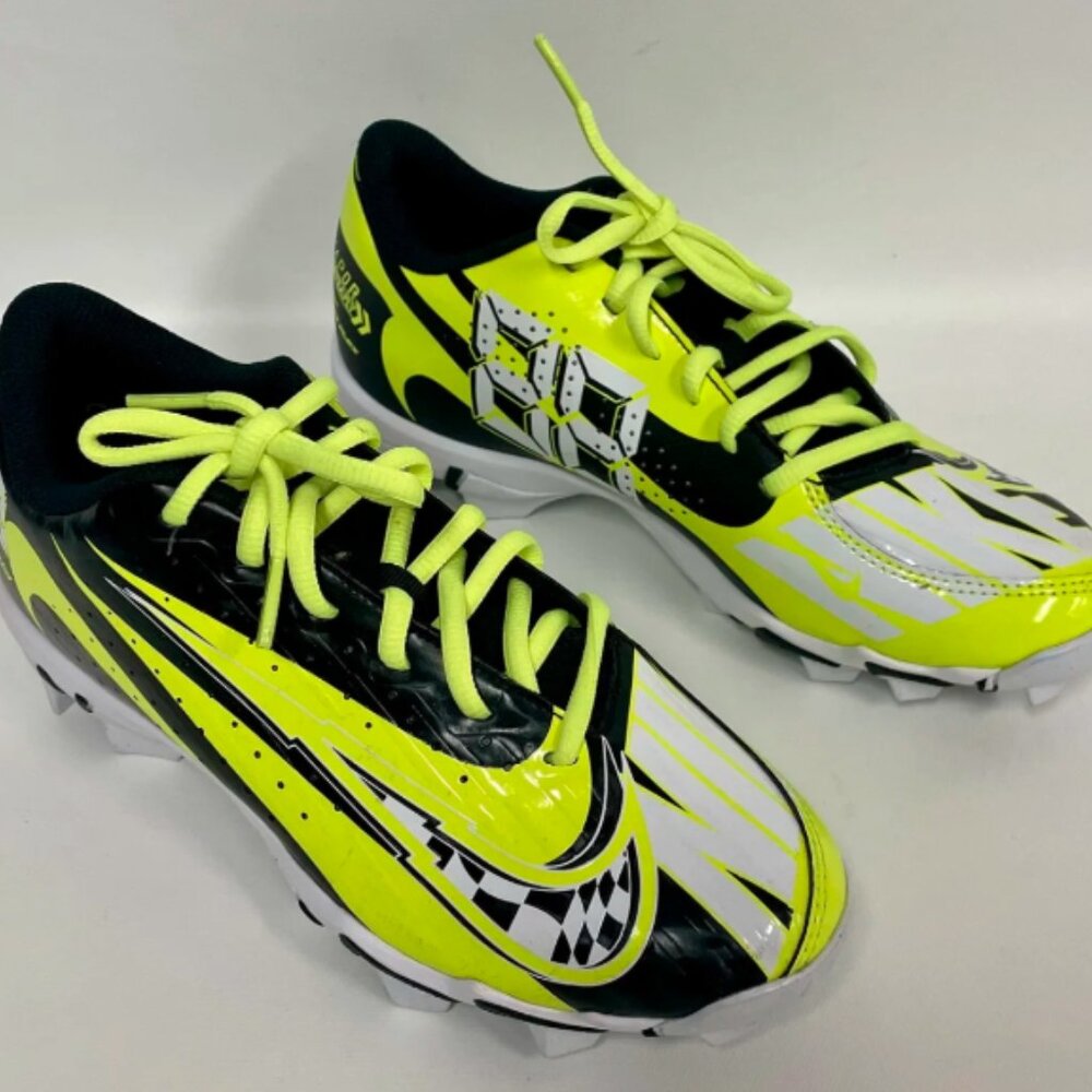 Nike Kids Neon Yellow and Black Sneakers